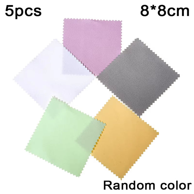 1-20Pcs Silver Gold Polishing Soft Clothes