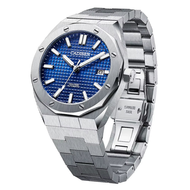 Automatic Mens Watches Fashion Top Brand Stainless Steel Japan NH35A Watch Men Mechanical Wristwatch Relogio Masculino