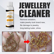 Jewelry Cleaner Solution 100Ml for Gold Silver Glasses Watch Rings Diamond Polishing 
