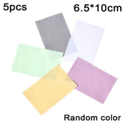 1-20Pcs Silver Gold Polishing Soft Clothes
