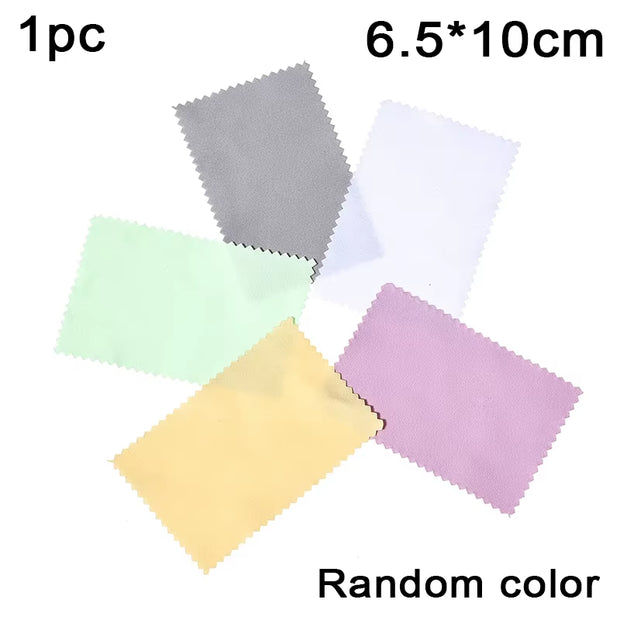 1-20Pcs Silver Gold Polishing Soft Clothes