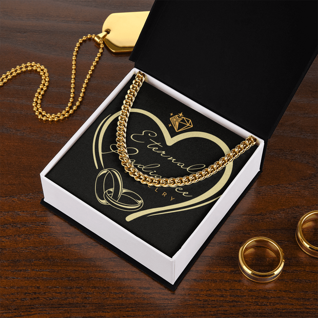 Our Cuban Link Chain a Classic Necklace for Men💕