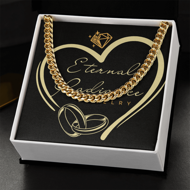 Our Cuban Link Chain a Classic Necklace for Men💕
