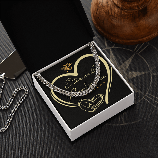 Our Cuban Link Chain a Classic Necklace for Men💕
