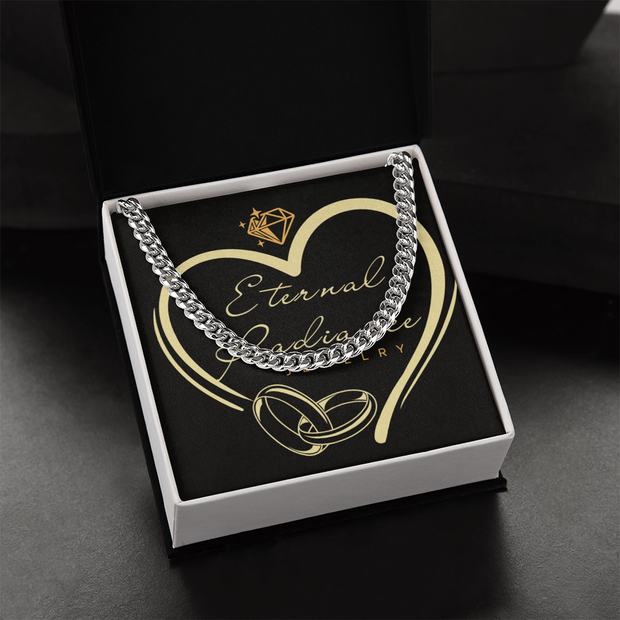 Our Cuban Link Chain a Classic Necklace for Men💕