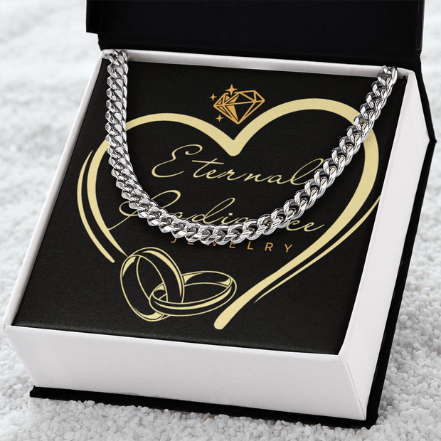 Our Cuban Link Chain a Classic Necklace for Men💕