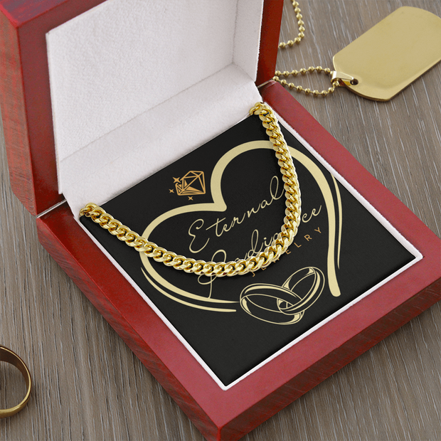 Our Cuban Link Chain a Classic Necklace for Men💕