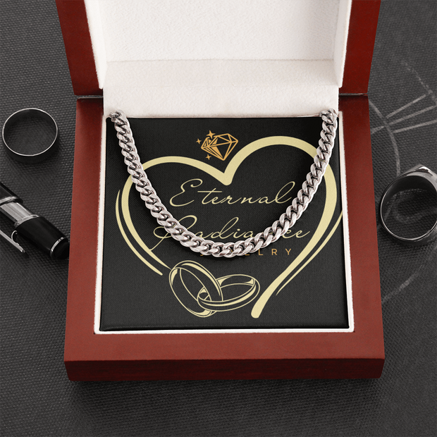 Our Cuban Link Chain a Classic Necklace for Men💕