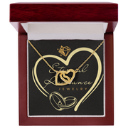 Make a statement Interlocking Hearts express your feelings💕