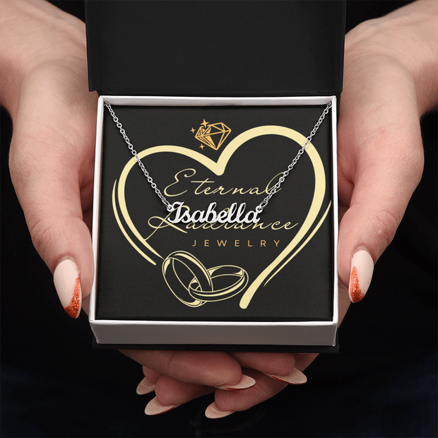 Our Personalized Name Necklace is a perfect gift for your loved ones.💕