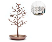Little Birds Tree Jewelry Earring Necklace Display Stand