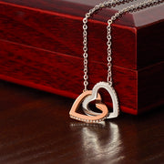 Make a statement Interlocking Hearts express your feelings💕